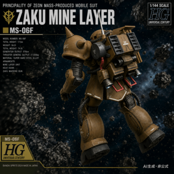 1/144  ザク マインレイヤー