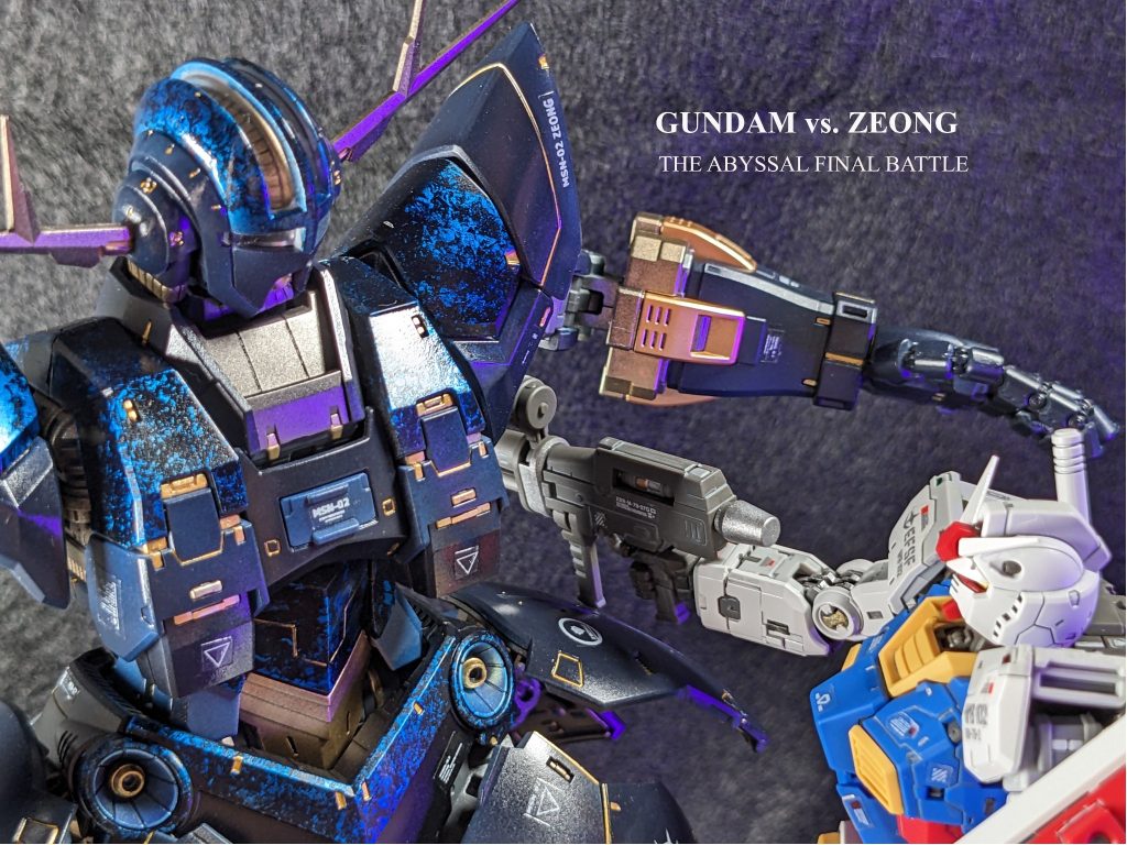 「こう近付けば四方からの攻撃は無理だな、シャア！」by アムロ・レイ　RGジオング・ガンダム