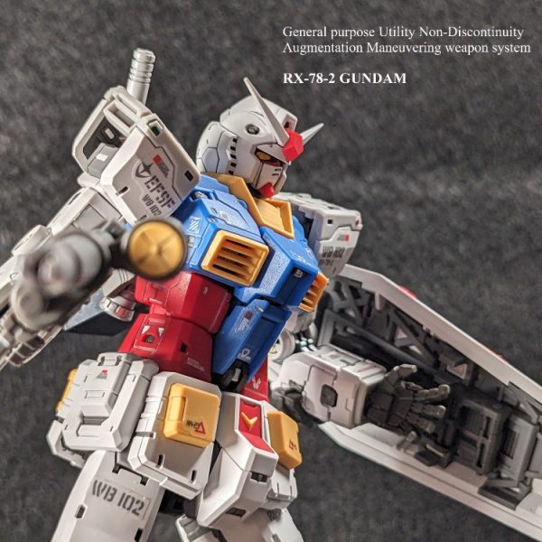 RGガンダム　Vr2.0「こいつ…動くぞ！」By アムロ・レイ　〜高密度ディテールで蘇るRG RX-78-2 ガンダム　Vr2.0〜
