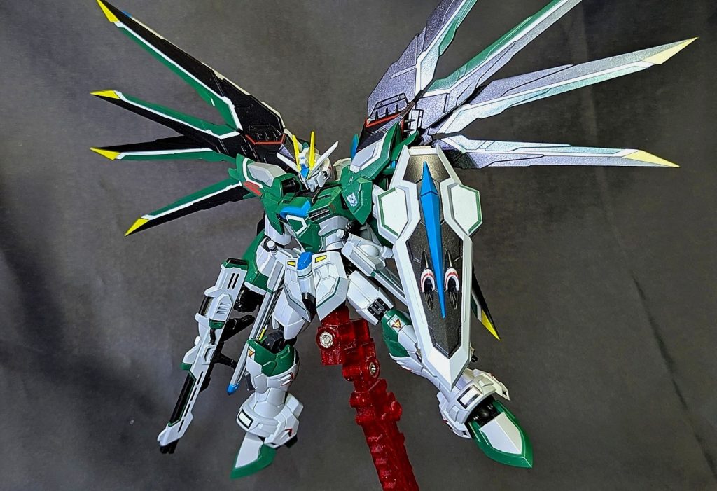 Ｇフレーム　ライジングフリーダムガンダム（リアルタイプカラー–2枚目/制作者：@infieth