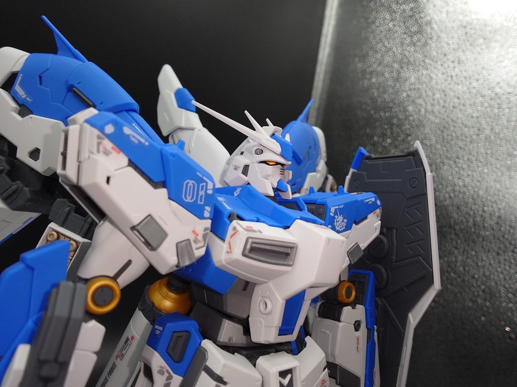 部分塗装 Hi νガンダム