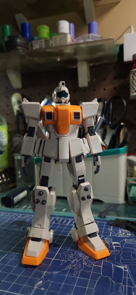 ジムヘッドが欲しかったので陸戦型ジムにしました！