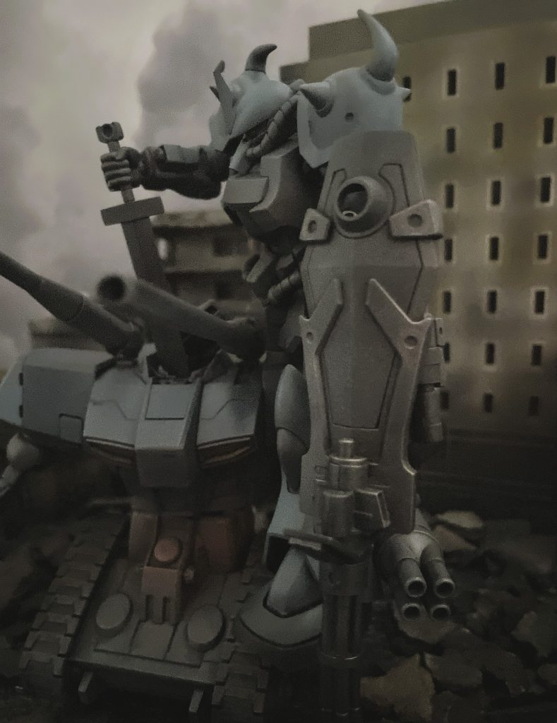 GOUF CUSTOM vs GUNTANK Shuddering Mountains ～第08小隊より～–8枚目/制作者：SH