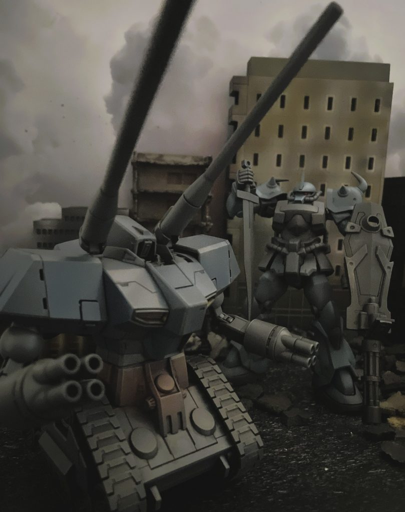 GOUF CUSTOM vs GUNTANK Shuddering Mountains ～第08小隊より～–6枚目/制作者：SH