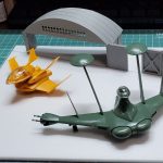 EXモデルのドップ×2とルッグン大きさは350mm×200mm格納庫はGREEN[…]