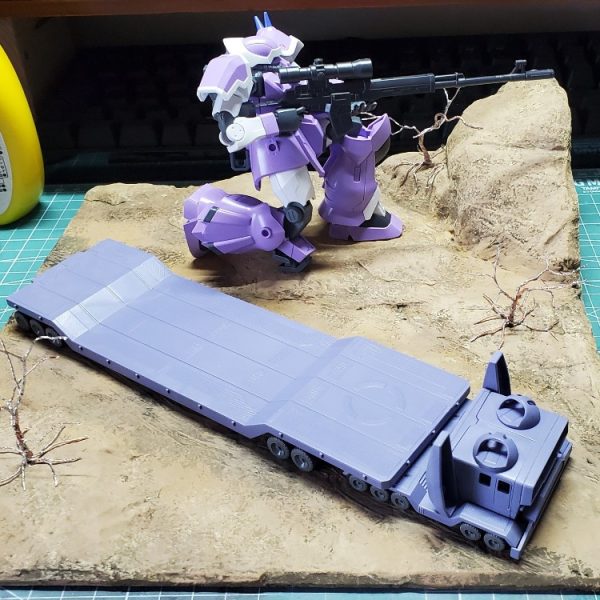 ジオラマ制作中②