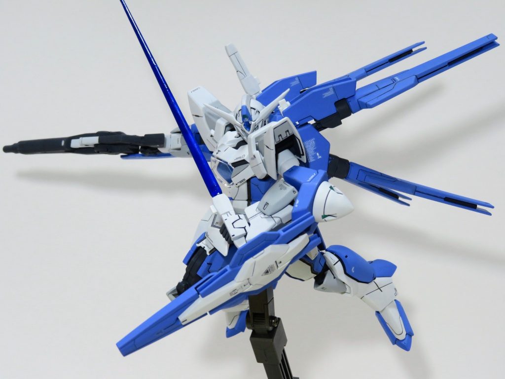 HG00 リボーンズガンダム・アズール（筆塗り全塗装）–4枚目/制作者：らり～