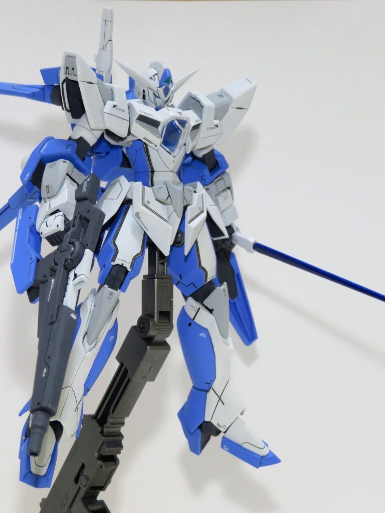 HG00 リボーンズガンダム・アズール（筆塗り全塗装）–2枚目/制作者：らり～