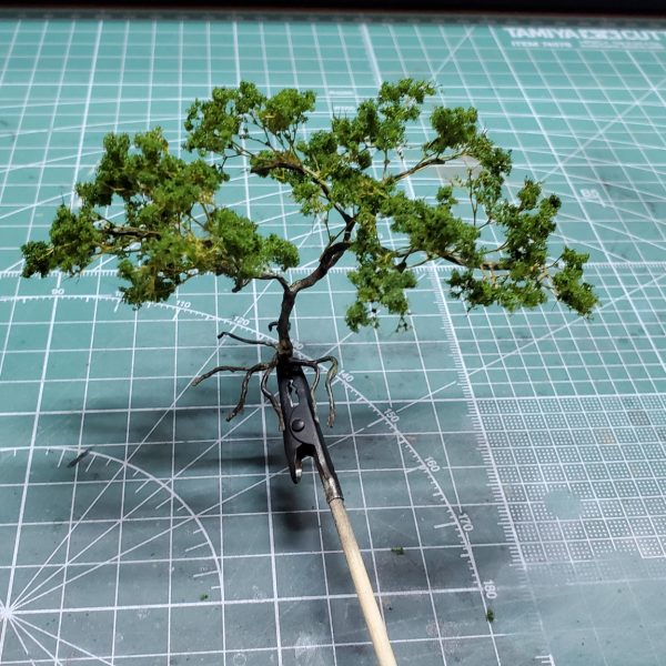 木葉を生やす&植樹なかなか良い感じに出来た気がしないでもない（3枚目）