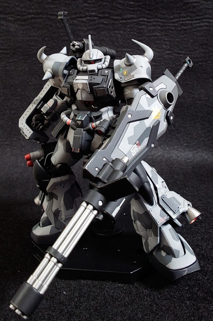 高機動型　グフカスタム　MS-07B-3 迷彩　全塗装–5枚目/制作者：wat798