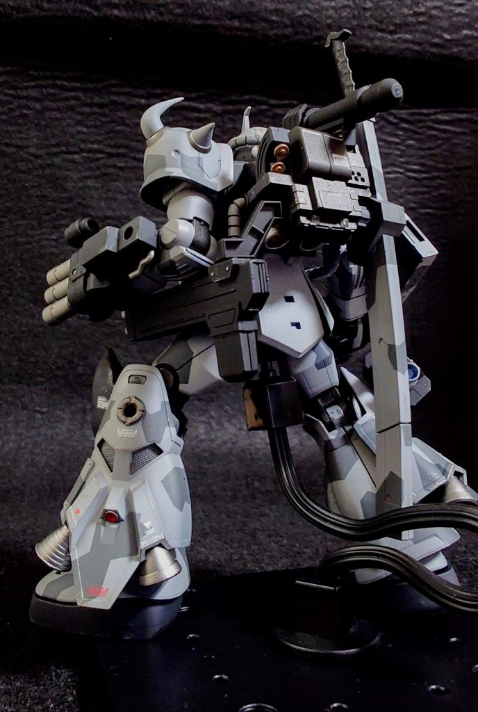 高機動型　グフカスタム　MS-07B-3 迷彩　全塗装–8枚目/制作者：wat798