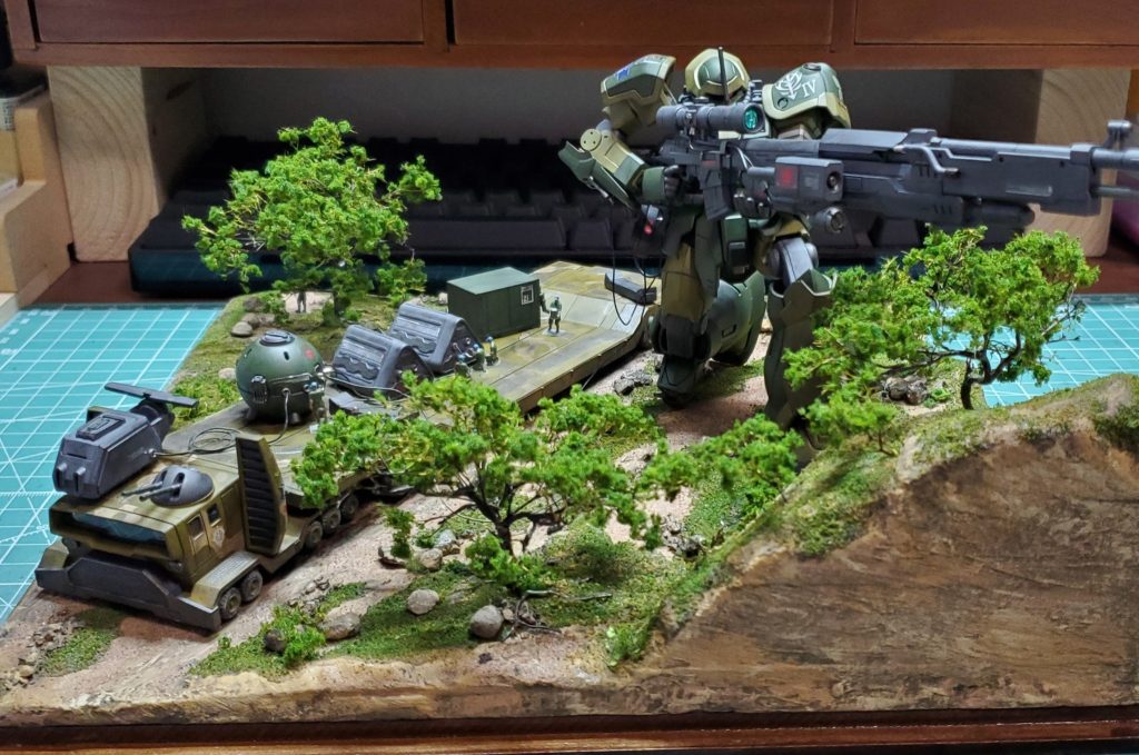 イフリートイェガー改修型&サムソントレーラー–3枚目/制作者：Rushy
