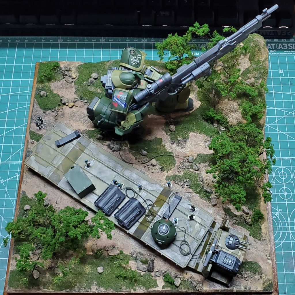 イフリートイェガー改修型&サムソントレーラー–4枚目/制作者：Rushy
