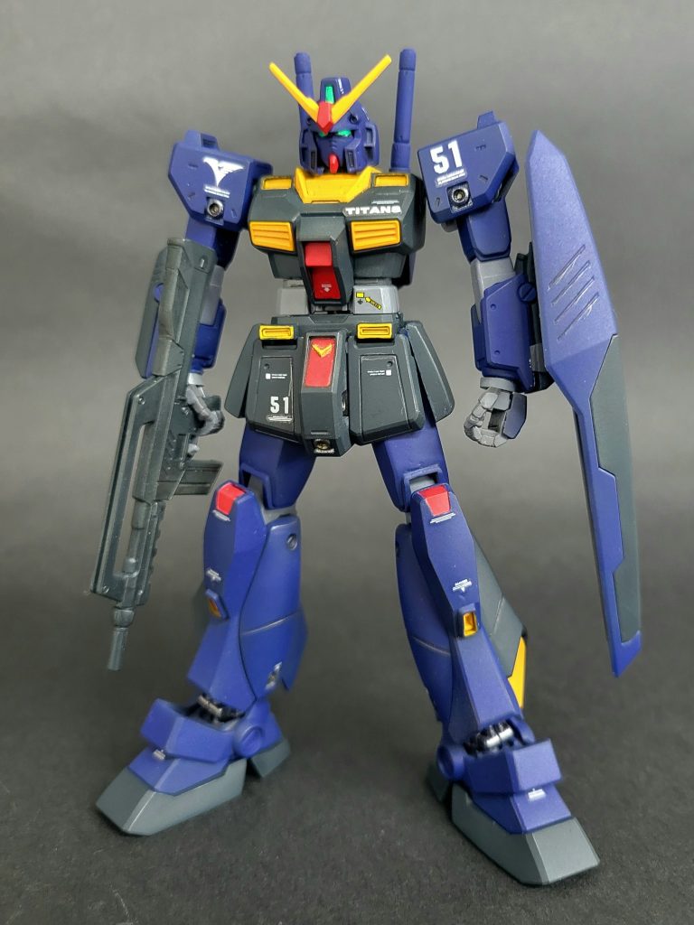 カラーレシピ青…タミヤ アクリル フラットブルー＋ジャーマングレー少々黒…クレオス水性ネイビーブルー関節…タミヤ アクリル ニュートラルグレー&nbsp;