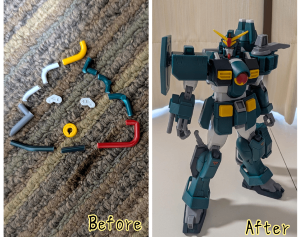 https://gumpla.jp/hg/25504696先日同じキット投稿してるのですが仕事終わりで疲れ果てていた事もあってちょっぴりだけ適当な作りになってしまいましたからね、少し手直しして改めて投稿です（白目）あれだと素組みとはいえ最新キットの良さが十分に伝わらなかった可能性があります、適当な組み方のせいでウ◯チみたいなキットだと思われるのもレオパルド好きな自分からしたらシャクですので基本工作だけとはいえ今回は丁寧に作る事を念頭におきました。結果はご覧の通り、同じキットとは思え無いくらい見栄えが良くなったと自負しております。