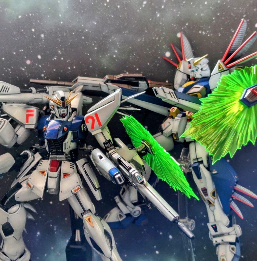 F90Vタイプと。Vタイプも格好いい！(gandam-hand1)