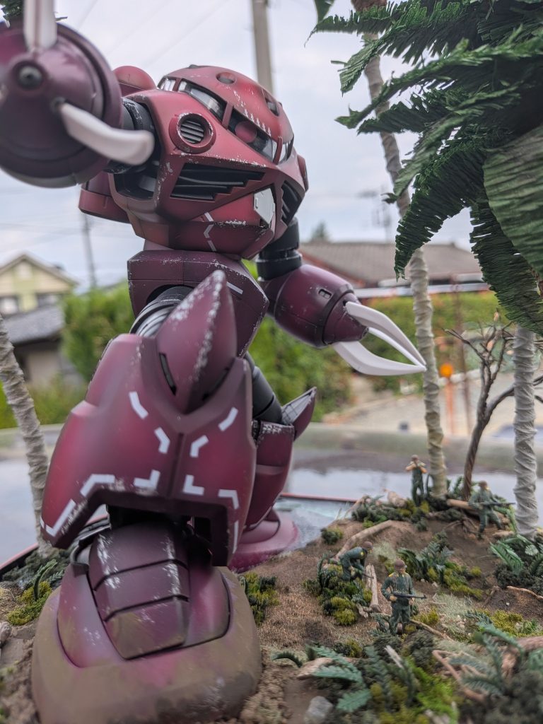 シャア専用ズゴックジャブロー進軍–3枚目/制作者：ゆうや141
