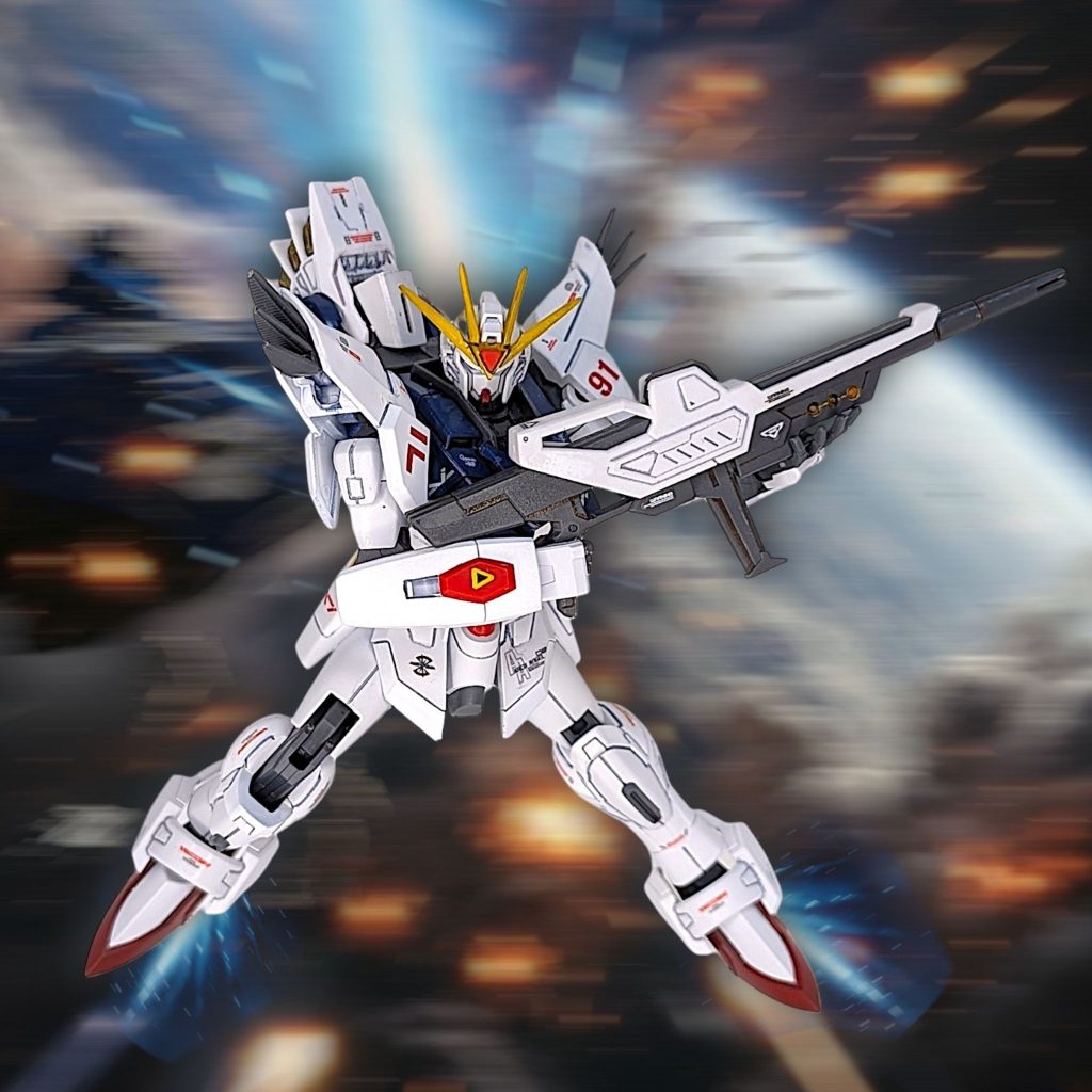 ビームライフルとビームランチャーはMGのクラスターガンダムより&nbsp;