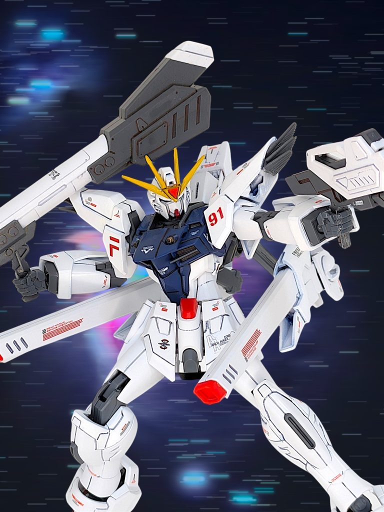 アップで見るとやっぱりライフリですねまぁ、ライフリとF91のヘッドってもともと形状が似てるので、それっぽく見えます(gandam1)&nbsp;
