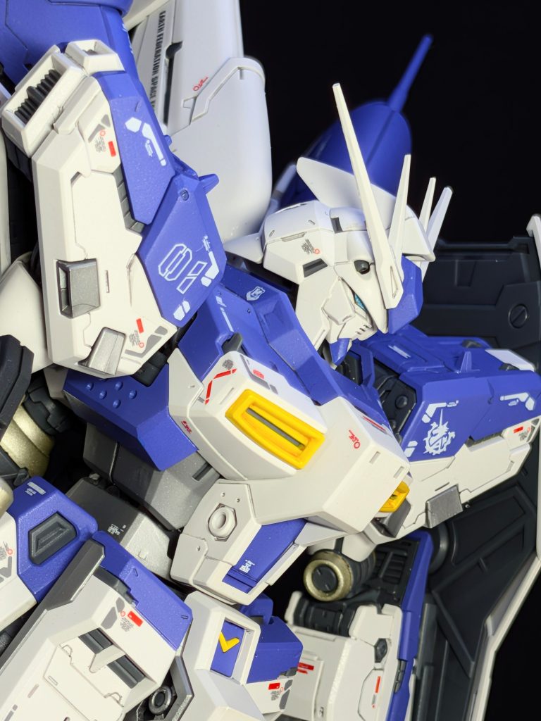 Hi-νガンダムは、大好きな機体なので、楽しく作製出来ました(笑)