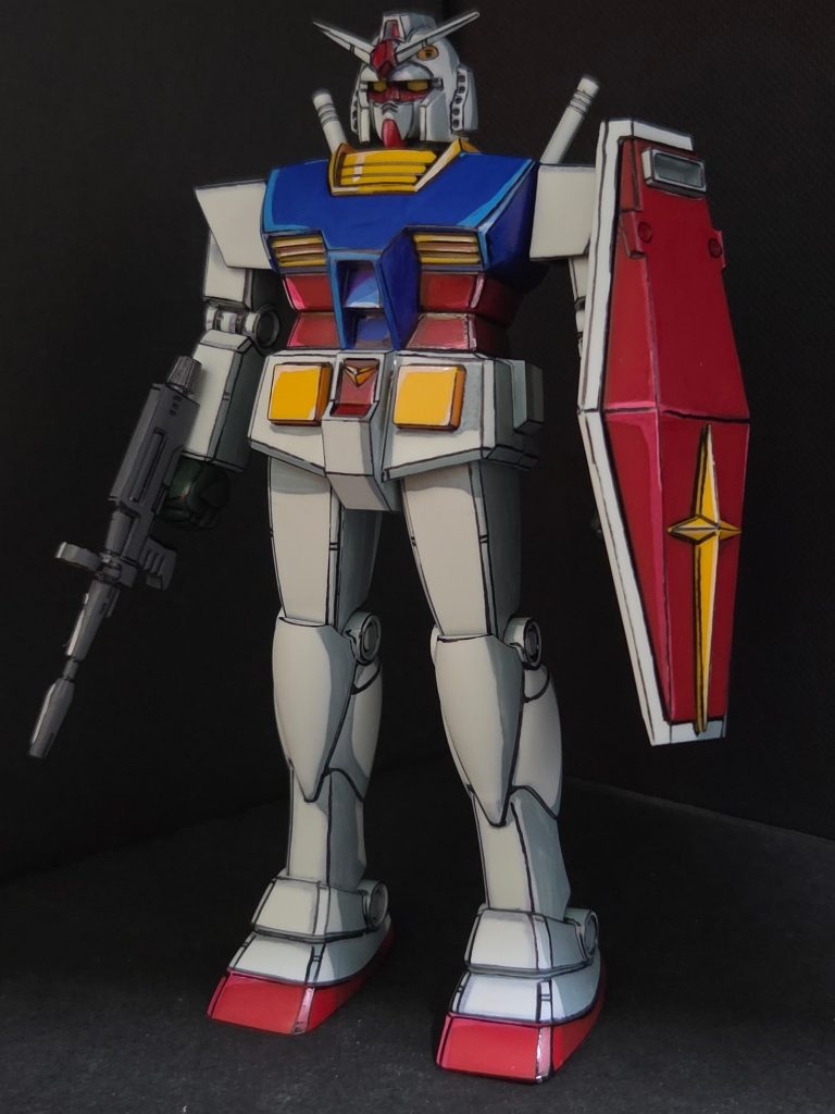 今回のガンダムは新しいキットですが、ガンプラ第1号のベストメカコレクションのリバイブ版です。