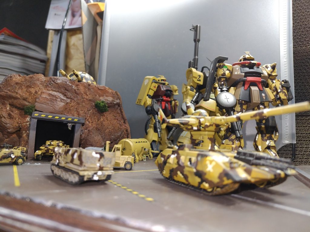 砲台のある拠点