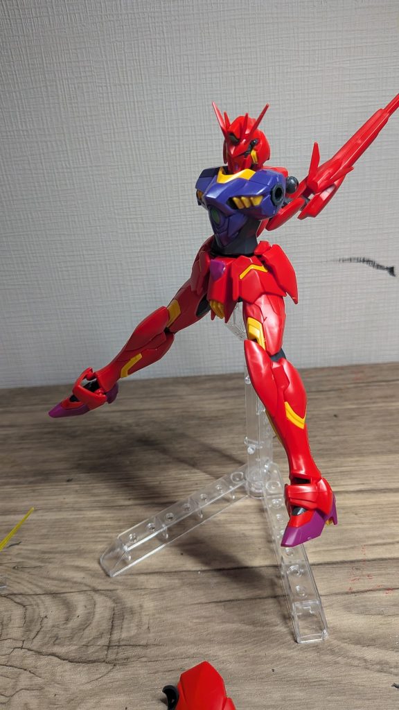最期のシーンで〆結論からいうと白いのを塗装すれば再現できます。けど成形色だからこそのいいところもあるのでこちらもおすすめです！それではまた次回