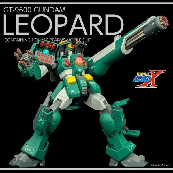 ガンダムレオパルド　ディティールアップ