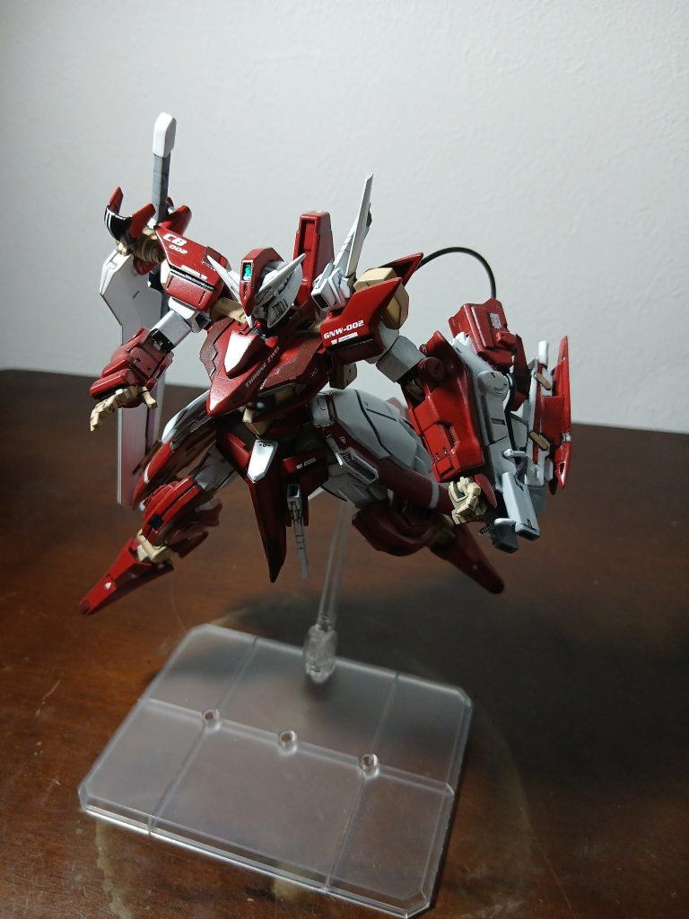 ちゃんと折り畳めます(gundam-kao5)