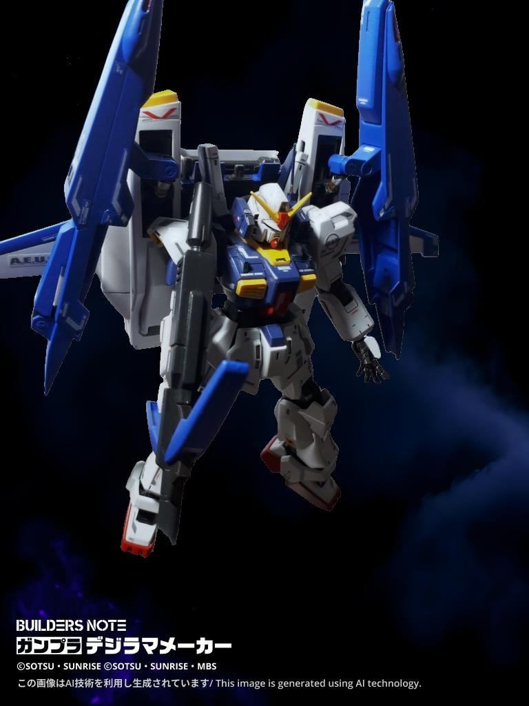 RX-178+FXA-05D スーパーガンダム–2枚目/制作者：よっちゃん@