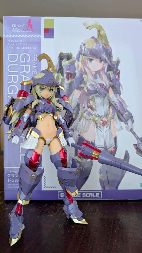ちなみにサンドロックの前には美プラを作ってました！グランデスケールは大きくてかわいいです☺️