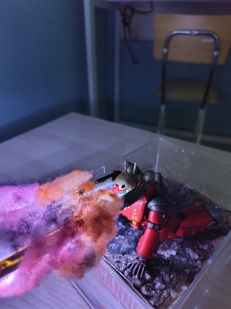 暗くして撮った写真です。