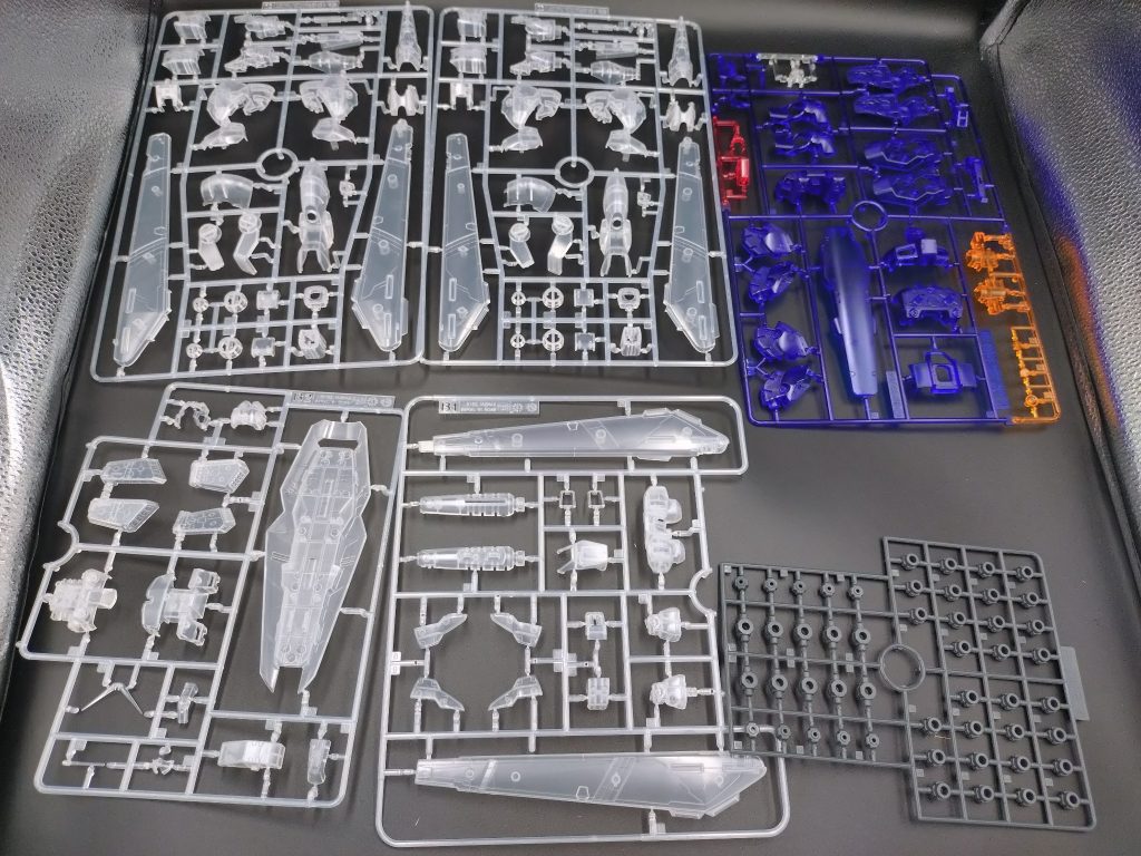 パーツ数はこれとフレーム