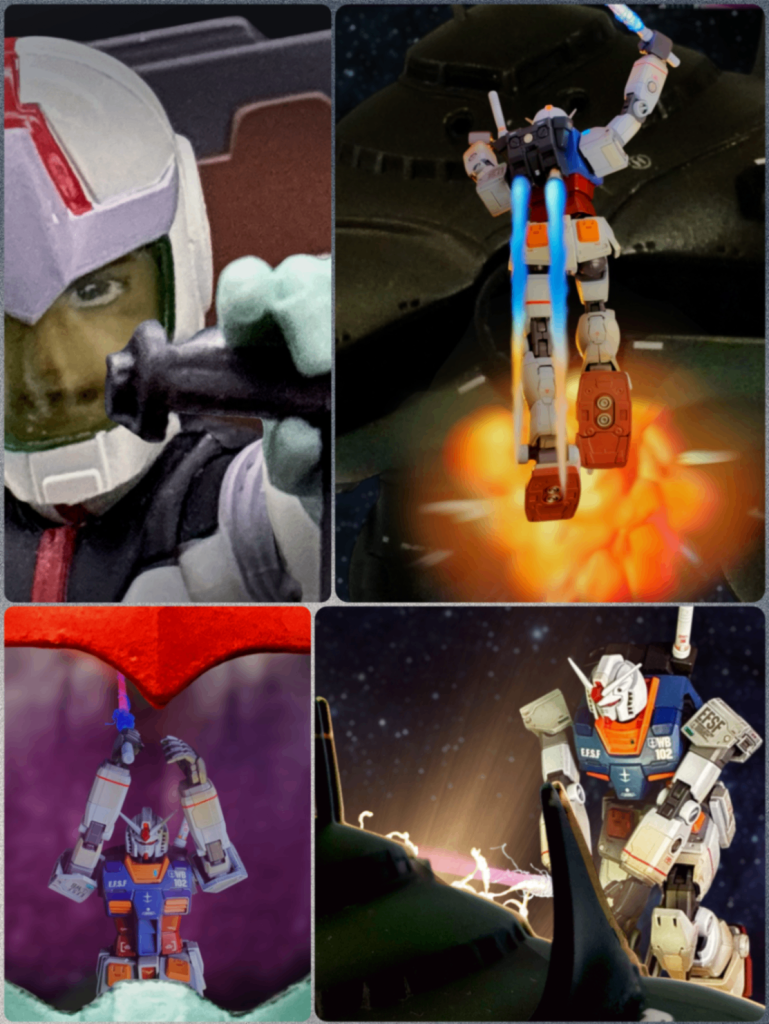 アムロ：やったな！ドズル：ガンダムかぁっ！？アム：:こぉのぉおおっ！ドズル：ぬおおおおおっ！