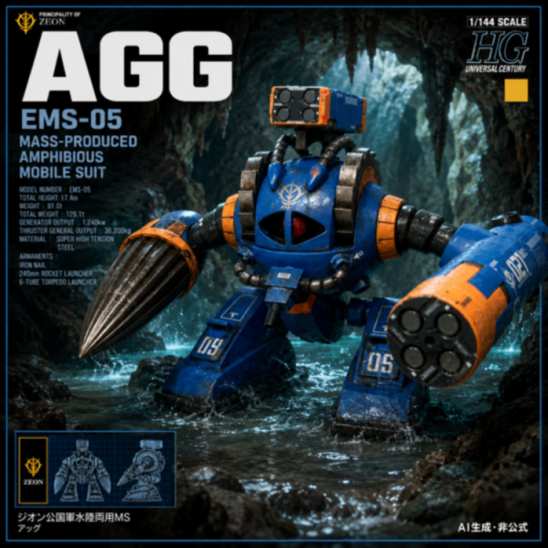 1/144 アッグ武装型