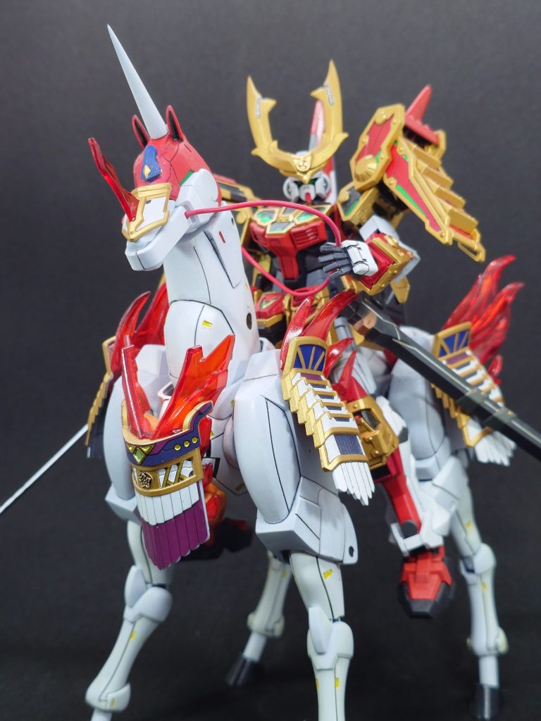 武神ガンダム＋軍馬