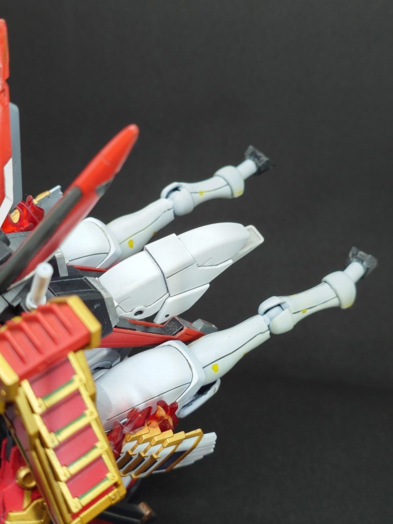 その結果後ろ足もピーンと伸ばせるようになりました。(gandam-hand2)