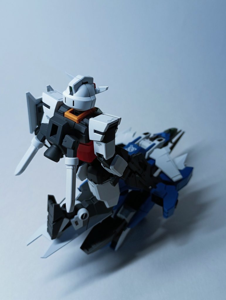 コアガンダム&アースアーマー–3枚目/制作者：fwf.hobby
