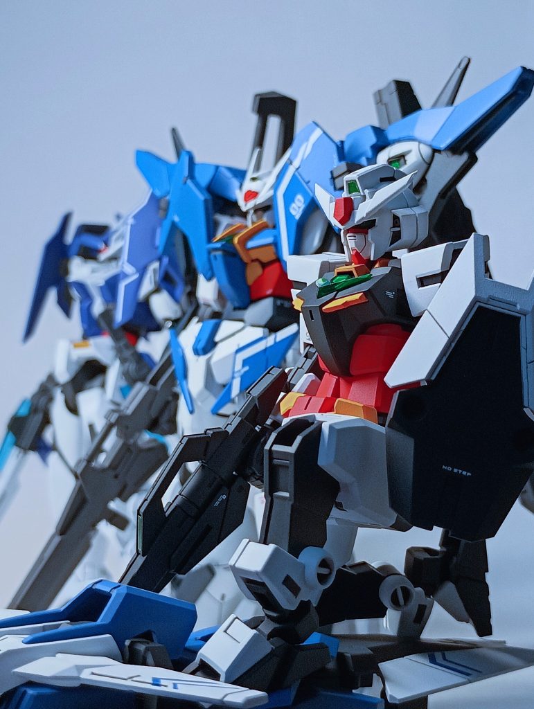コアガンダム&アースアーマー–2枚目/制作者：fwf.hobby