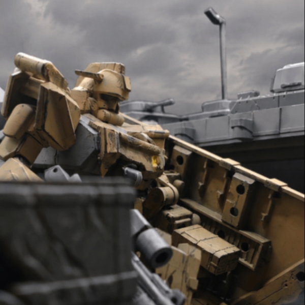 ガンダムEz-8　The-Final-Plan Shining in the storm