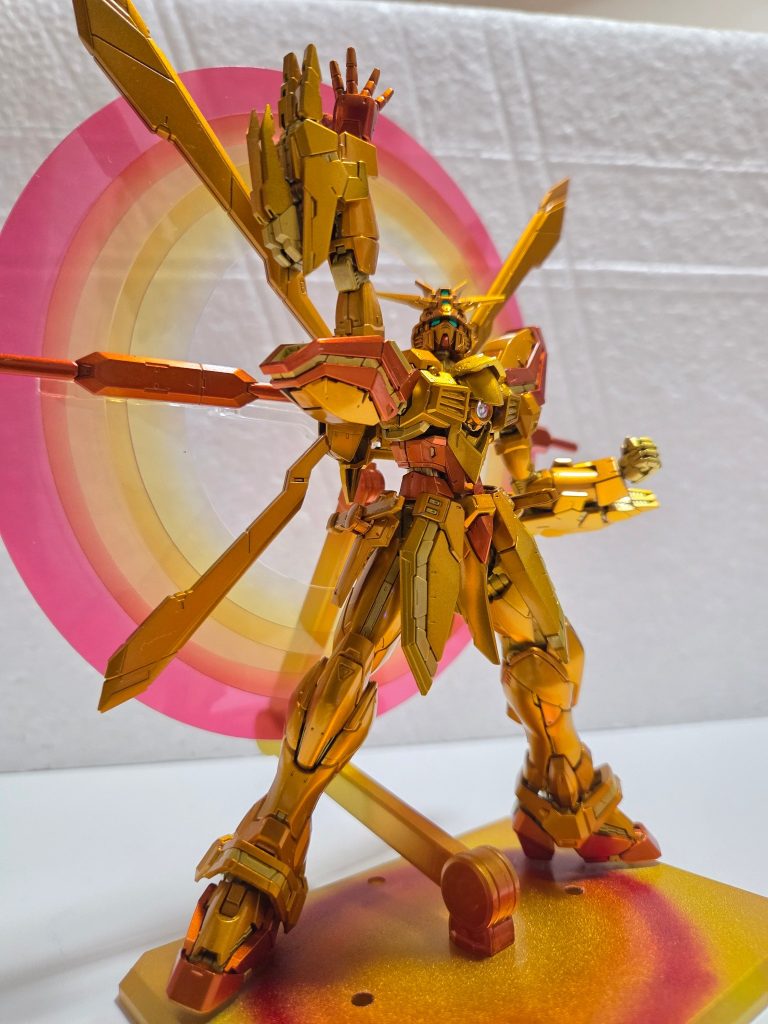 ゴッドガンダム[ハイパーモード]–3枚目/制作者：うらま