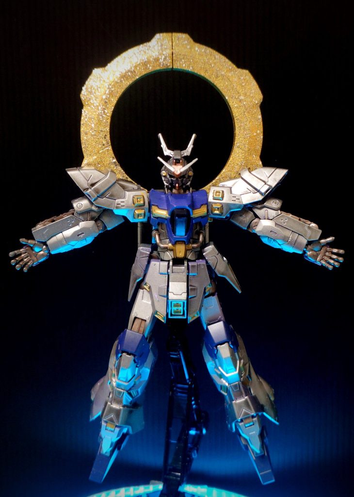 ムーンガンダムのままでやるとこうなります。フルムーンガンダム？