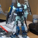 ネモの続きです。シールド裏とバックパックにキャノン追加、脚部にスラスター、肩にシ[…]