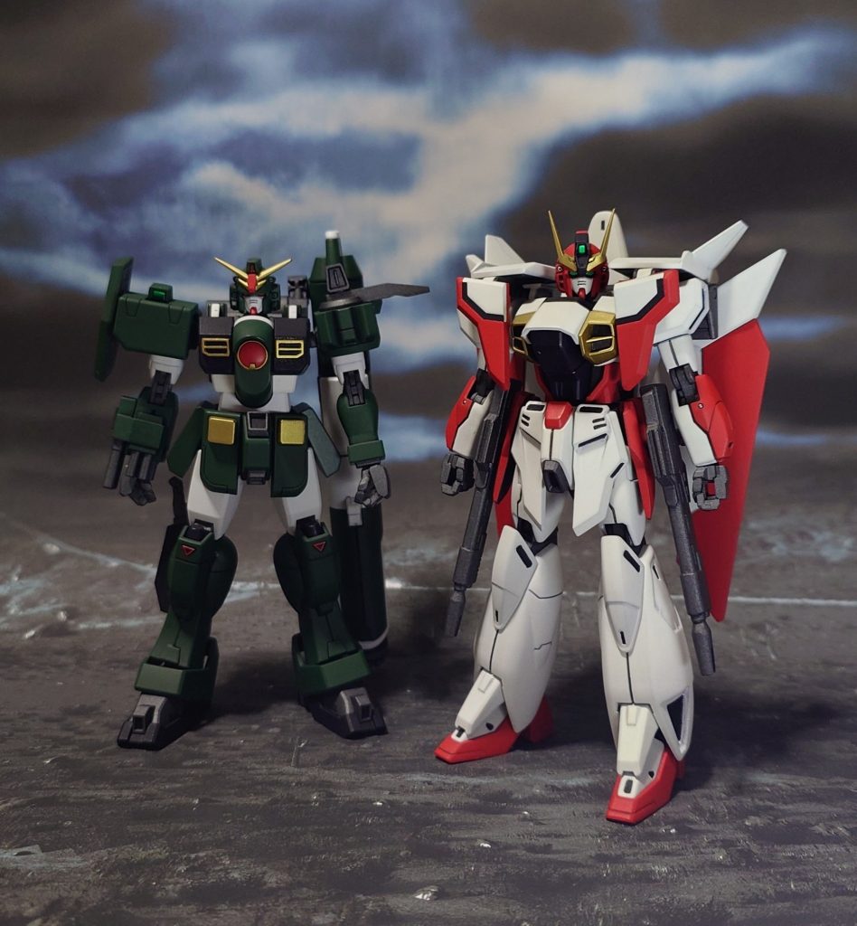“ガンダムタイプか、相手にするにぁ面白過ぎるぜ”“フン、参ったね、どうも”