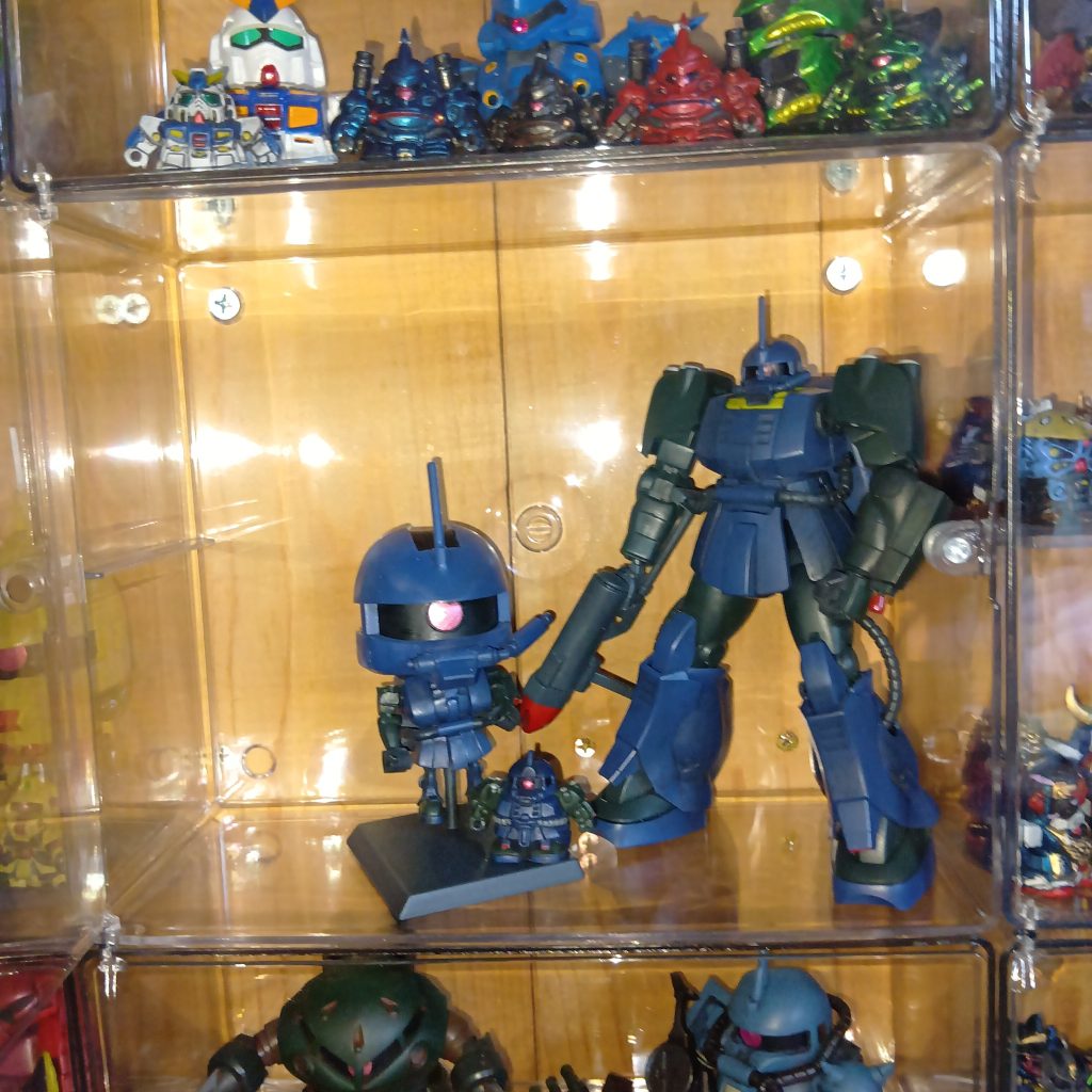100均ディスプレイケース(200円)に納まりました✌️