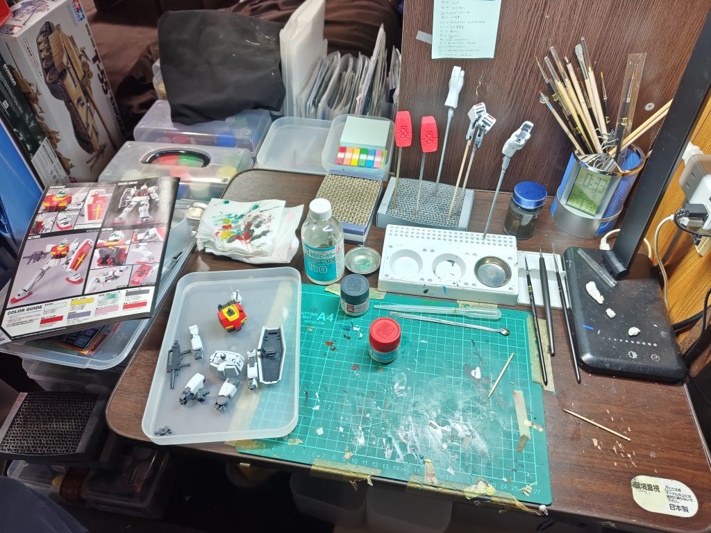 作品名：あともう少し<p>せっかちなせいか少々やらかしたが、完成は間近…</p>
