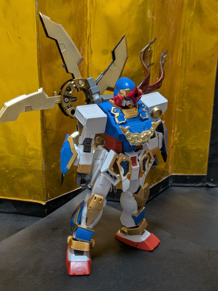 作品名：過去作リメイク<p>ベースキットをオリジンガンダムにするだけでもいい感じに あと気になってた頭部をリメイク 次回を待て！</p>
