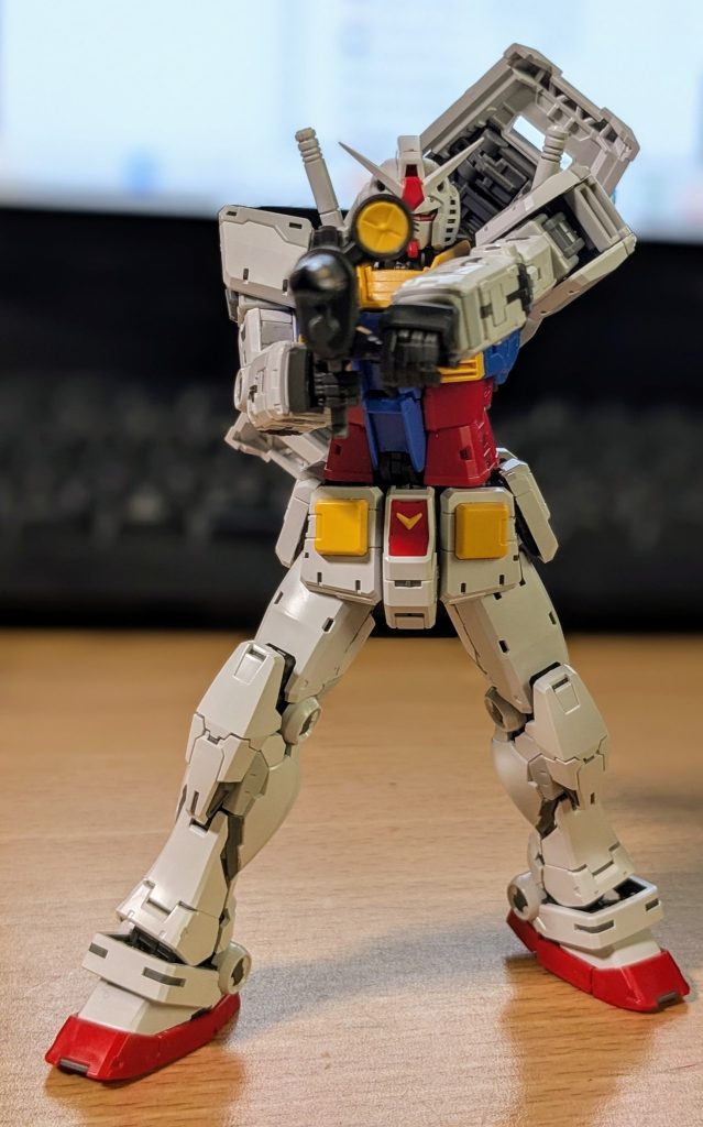 RGガンダムver2有名なポーズ