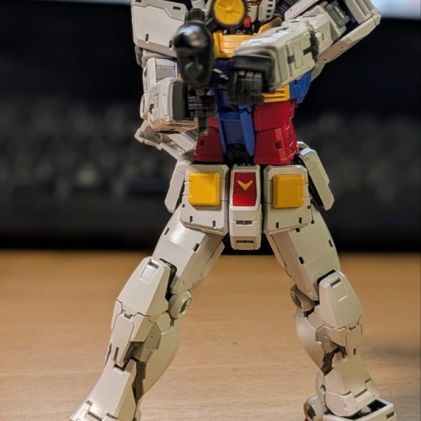 RGガンダムver2有名なポーズ