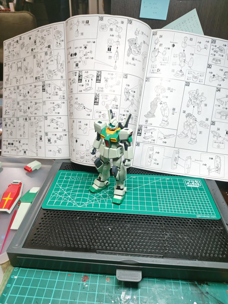 作品名：あともう少し<p>明日には完成かな</p>
